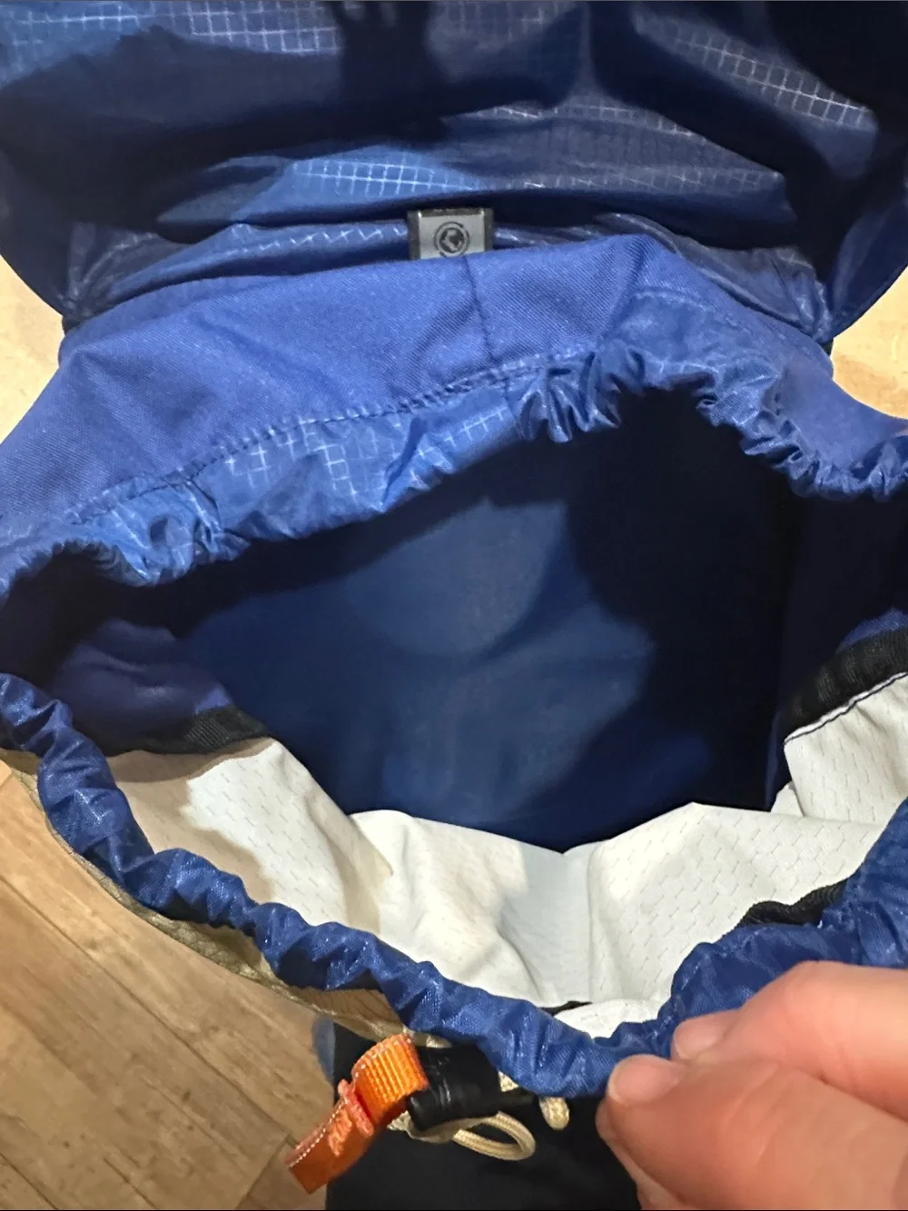 Gregory tan & blue Nano 22 hydration Backpack